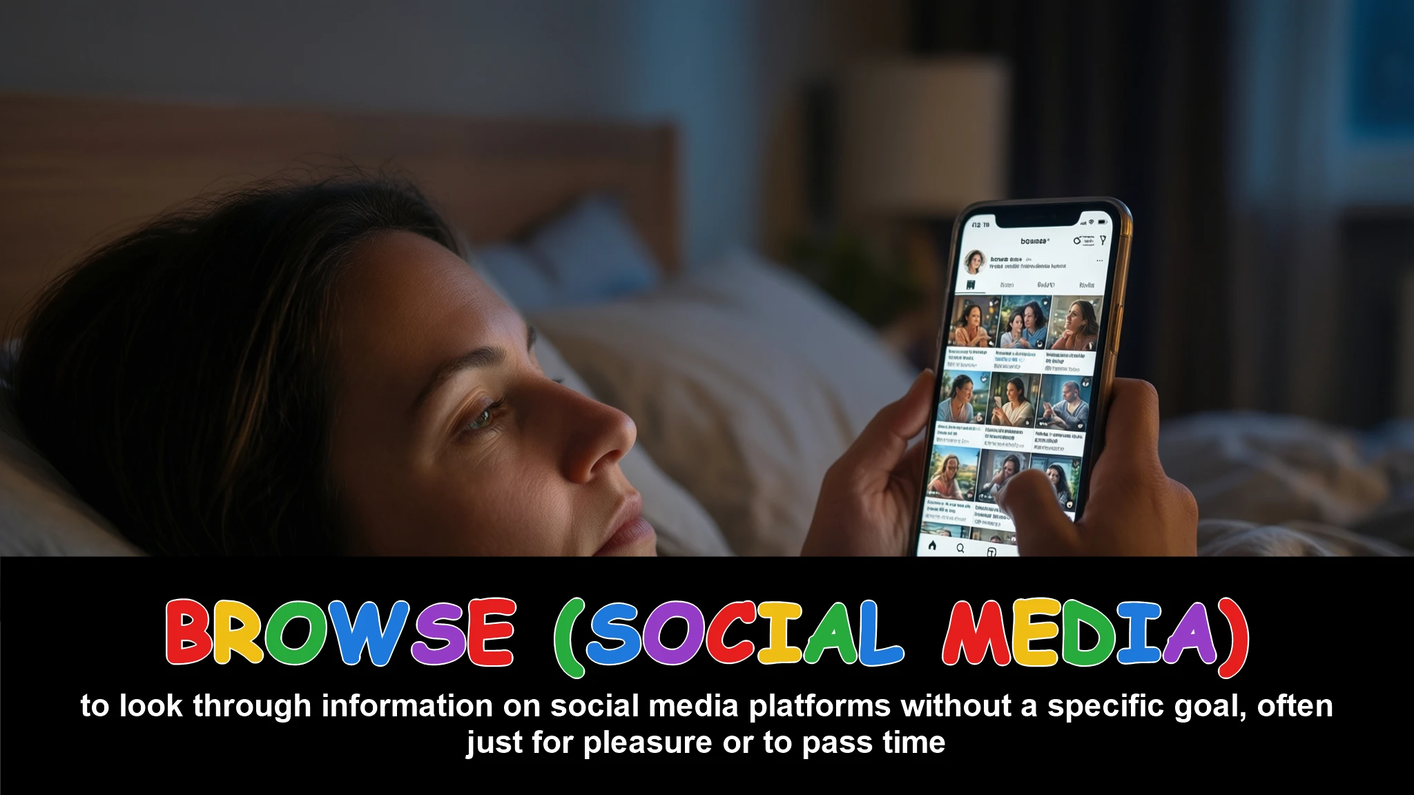 English Illustration for browse (social media)